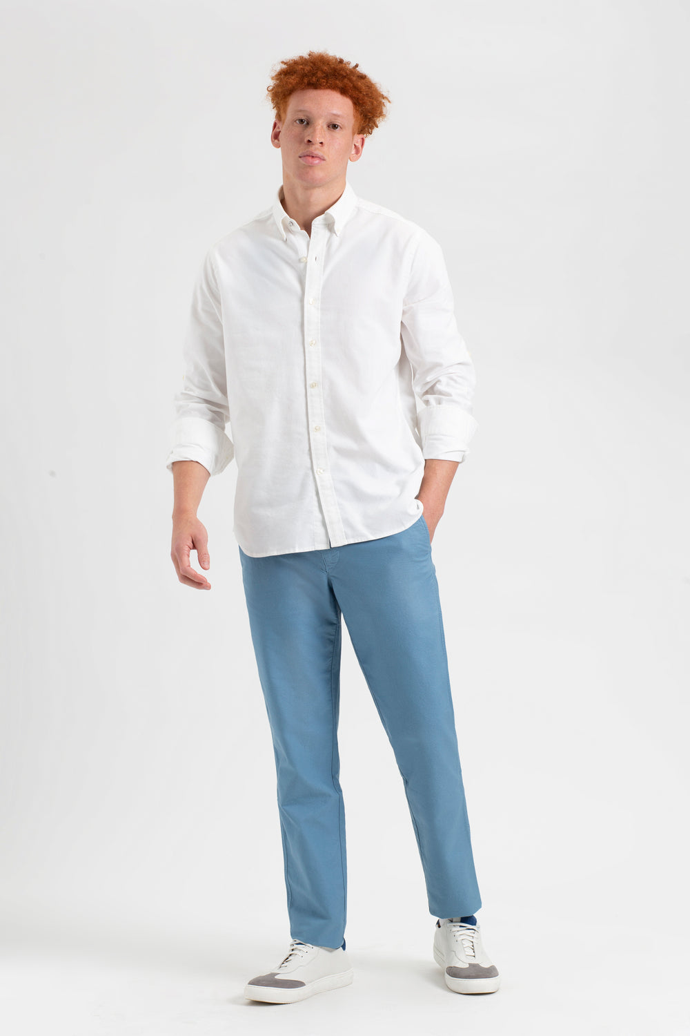 Chemises Ben Sherman St. Ives Resort Oxford Blanche | JZD-73997000